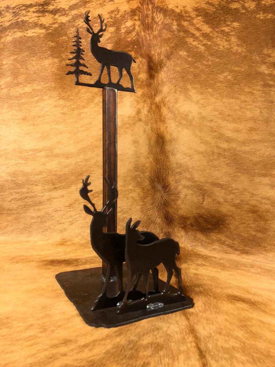 Moose Paper Towel Stand — Village Wrought Iron Inc