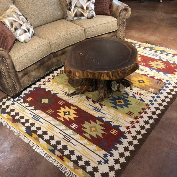 Kilim Rug 5x8 - Rusty Moose Marketplace