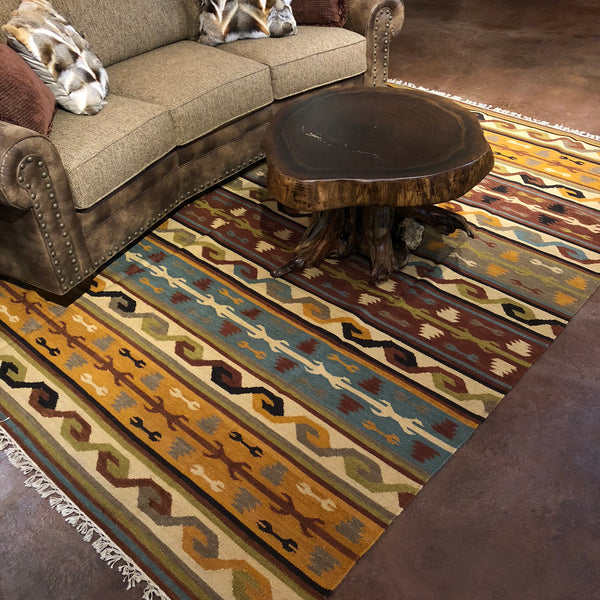 Hunter - Kilim Rug 6x9 - Rusty Moose Marketplace