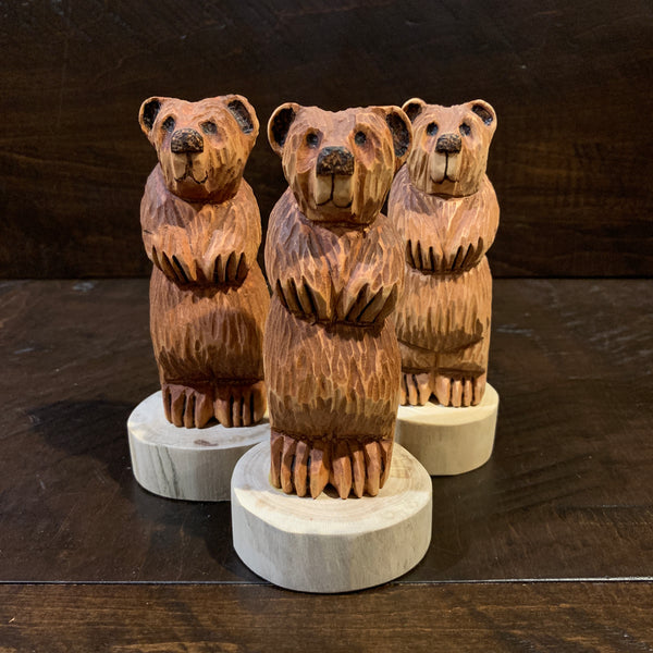Hand Whittled Bear - Rusty Moose Marketplace