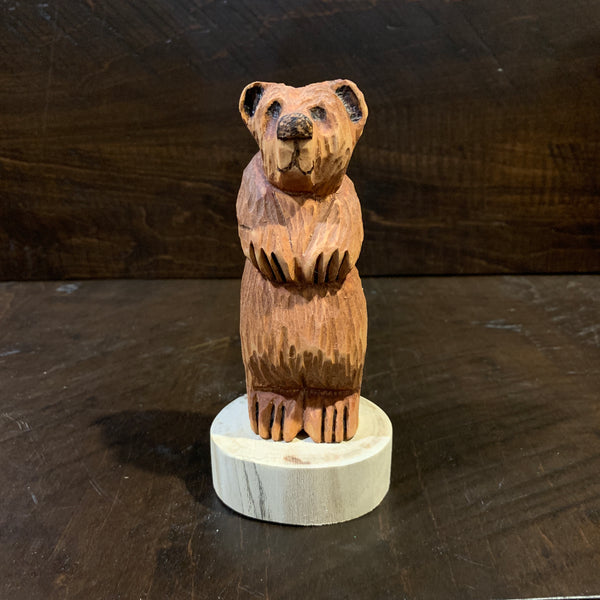 Hand Whittled Bear - Rusty Moose Marketplace