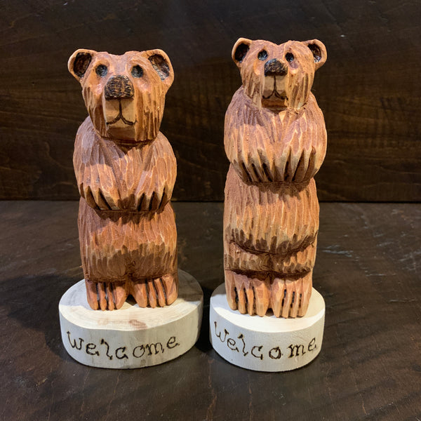 Hand Whittled Bear - Rusty Moose Marketplace