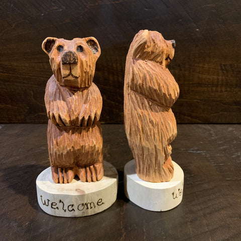 Hand Whittled Bear - Rusty Moose Marketplace