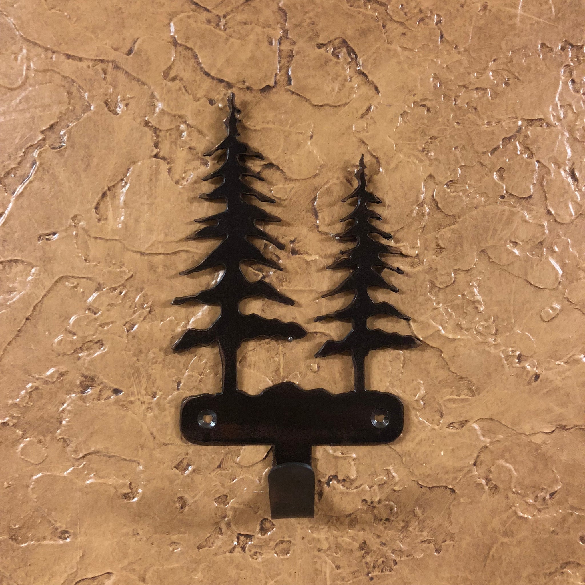 Trees Robe Hook - Rusty Moose Marketplace