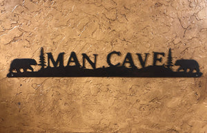 Man Cave sign - Rusty Moose Marketplace