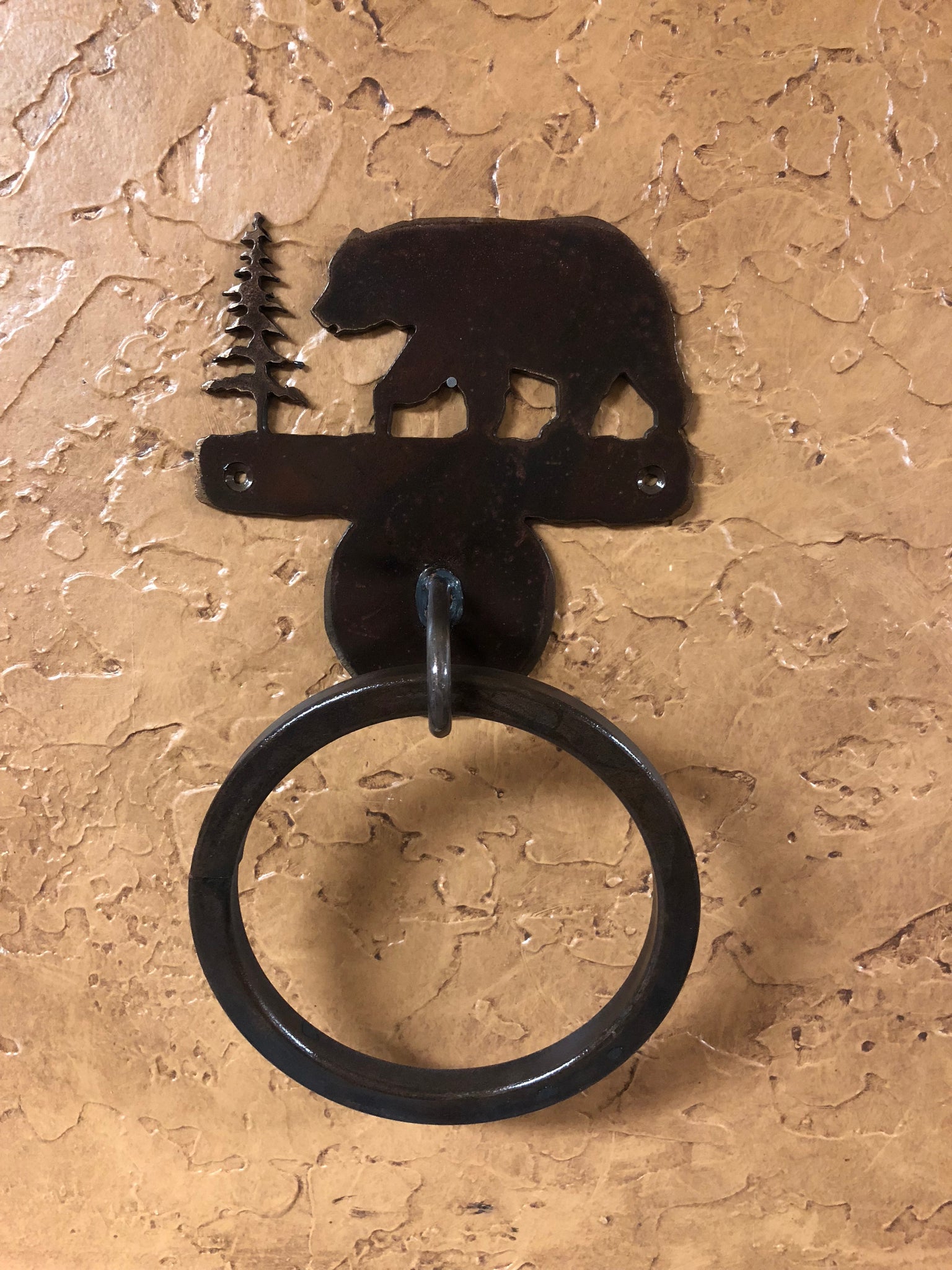 Bear Towel Ring - Rusty Moose Marketplace