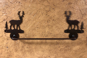 Deer Towel Bar - Rusty Moose Marketplace