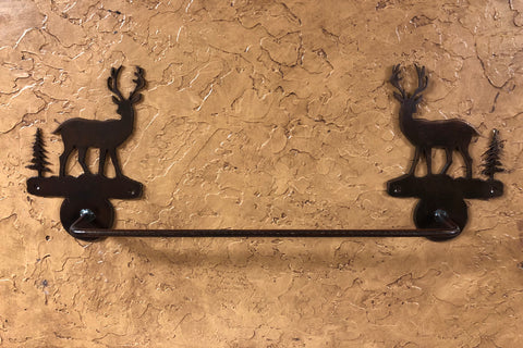 Deer Towel Bar - Rusty Moose Marketplace