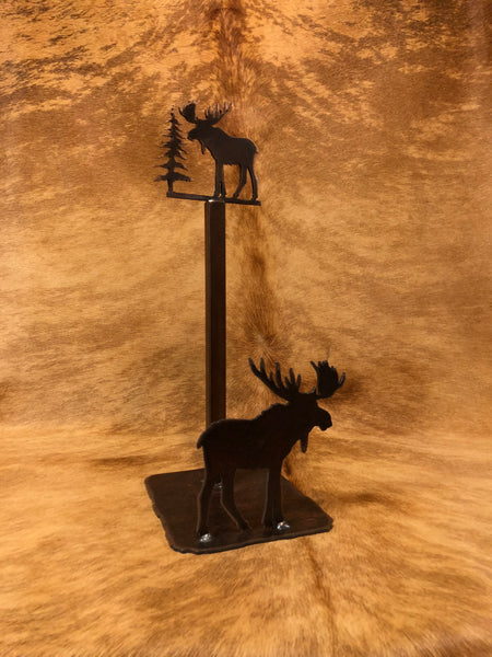 Moose Standing Paper Towel Holder - Rusty Moose Marketplace