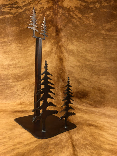 Trees Standing Paper Towel Holder - Rusty Moose Marketplace