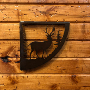Deer Shelf Bracket Set - Rusty Moose Marketplace