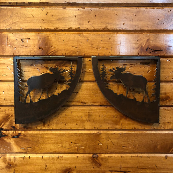 Moose Shelf Bracket Set - Rusty Moose Marketplace