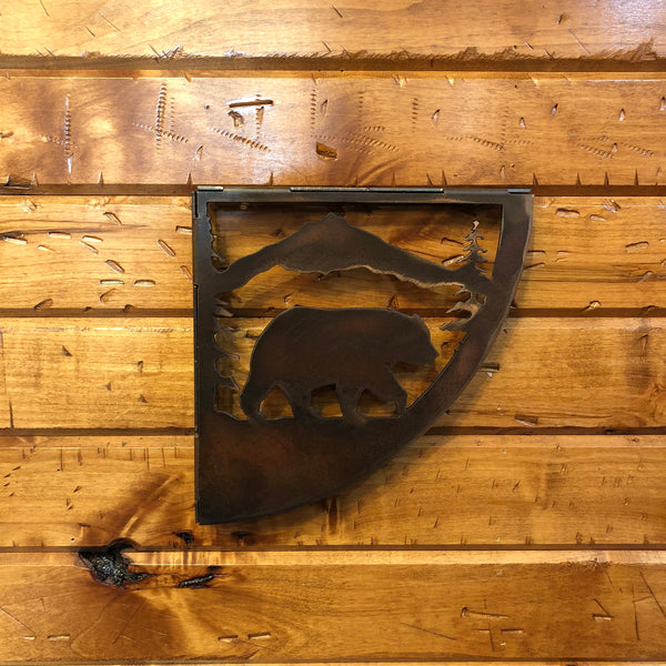 Bear Shelf Bracket Set - Rusty Moose Marketplace