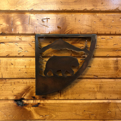 Bear Shelf Bracket Set - Rusty Moose Marketplace