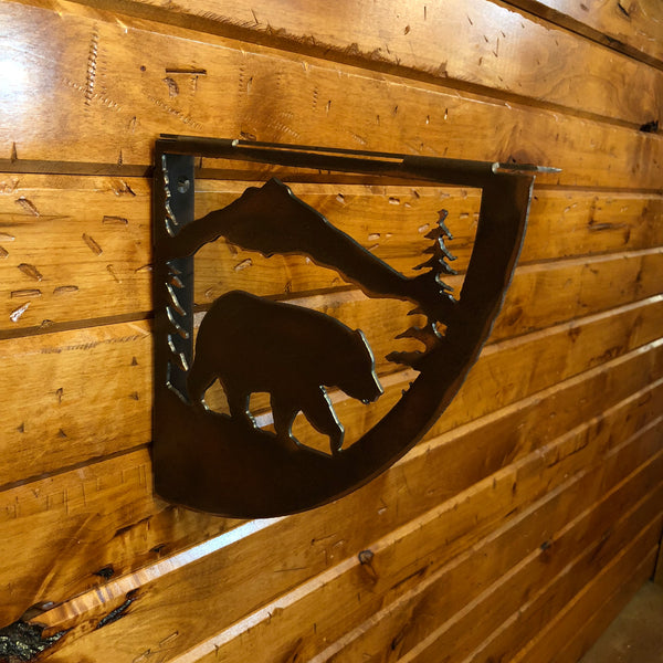 Bear Shelf Bracket Set - Rusty Moose Marketplace