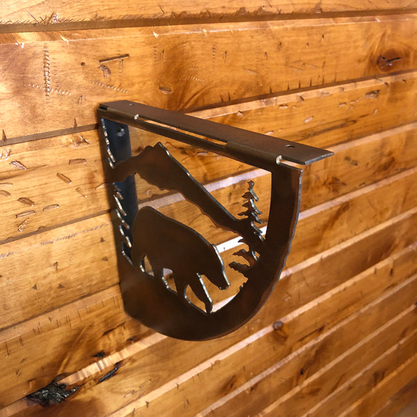Bear Shelf Bracket Set - Rusty Moose Marketplace
