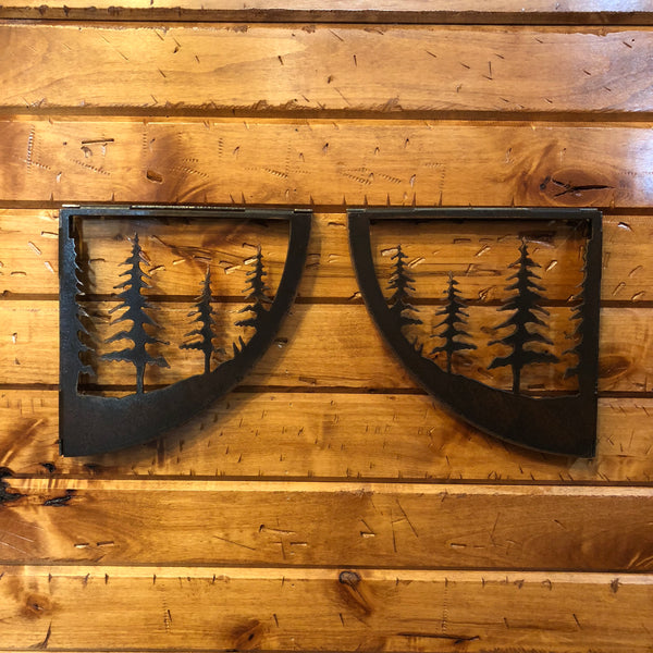 Trees Shelf Bracket Set - Rusty Moose Marketplace