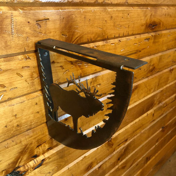 Elk Shelf Bracket Set - Rusty Moose Marketplace