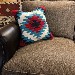 Turquoise Tundra Pillow - Rusty Moose Marketplace
