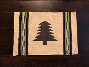 Cream Tree Placemat - Rusty Moose Marketplace