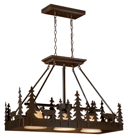 Bryce 36" Chandelier - Rusty Moose Marketplace