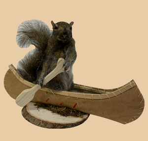 Canoeing Squirrel - Rusty Moose Marketplace