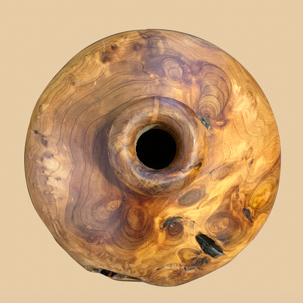 Carved Fir Vase (Large) - Rusty Moose Marketplace