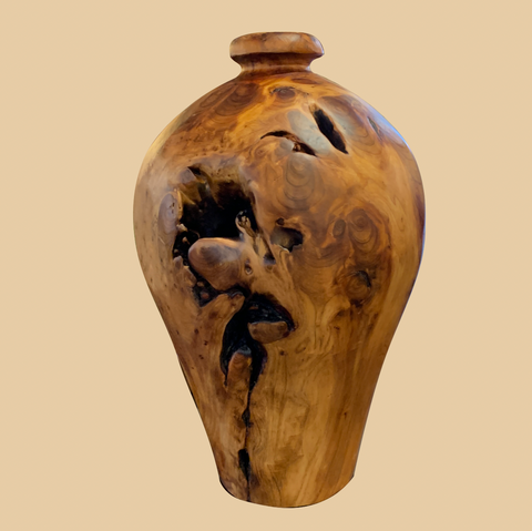Carved Fir Vase (Large) - Rusty Moose Marketplace