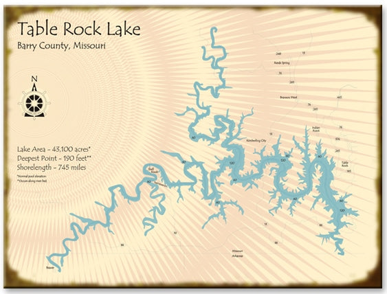 North Carolina Lakes - Rusty Moose Marketplace