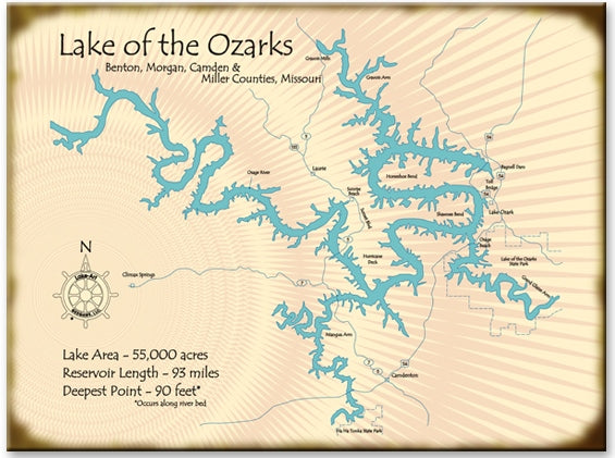 Arkansas Lakes - Rusty Moose Marketplace